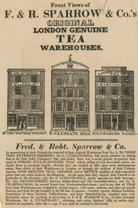 Vooraanzichten van Fred & Robert Sparrow & Co