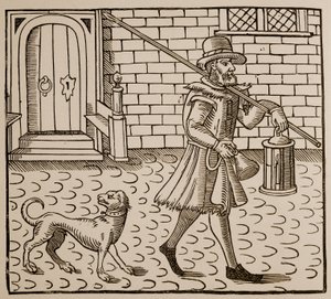 Frontispice uit The Bellman of London, door Thomas Dekker (1572-1632), 1616
