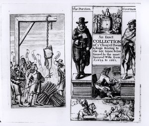 Frontispice van An Exact Collection of Choicest Poems and Songs from 1639-1661