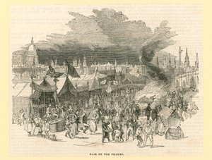 Frost Fair van 1814 door English School