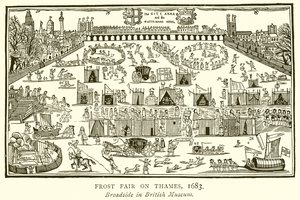 Frost Fair op de Theems, 1683