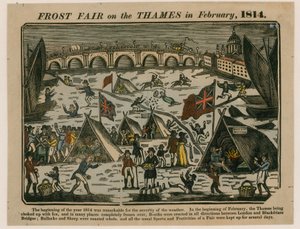 Frost Fair op de Theems, 1814