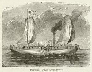 Fultons eerste stoomboot