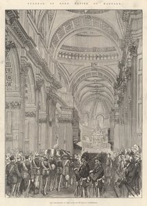 Begrafenis van Lord Napier van Magdala