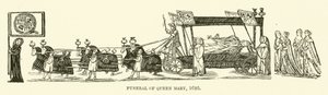 Begrafenis van koningin Mary