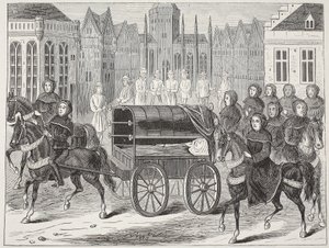 Begrafenis van Richard II door English School