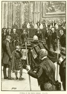Begrafenis van de Prins-Gemaal door English School