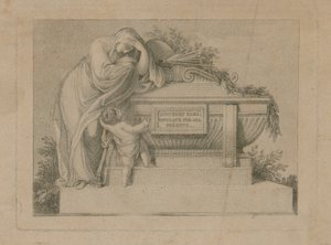 Begrafenisticket voor Sir Joshua Reynolds, 3 maart 1792