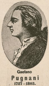 Gaetano Pugnani door English School