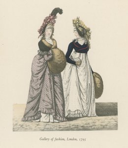 Gallery of Fashion, Londen, 1795 door English School