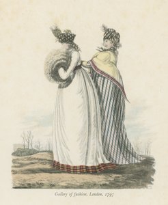 Gallery of Fashion, Londen, 1797 door English School