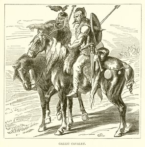 Gallische cavalerie door English School
