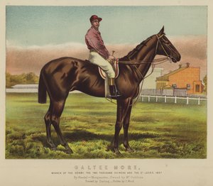 Galtee More, winnaar van de derby, de tweeduizend guineas en de St Leger door English School
