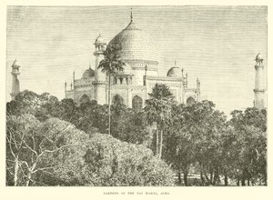 Tuin van de Taj Mahal, Agra