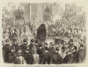 Garibaldi in Engeland door English School