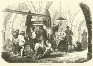 Garibaldianen in Dijon, oktober 1870 door English School