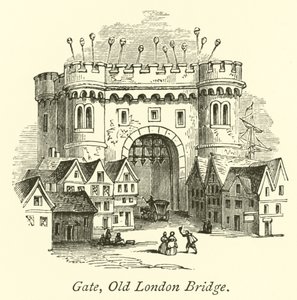 Poort, Oude London Brug door English School