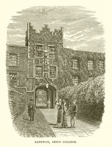 Poort, Jesus College door English School
