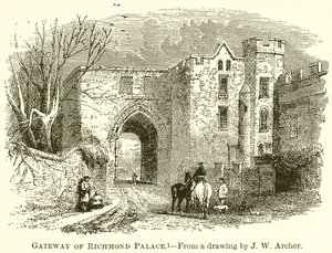 Poort van Richmond Paleis door English School