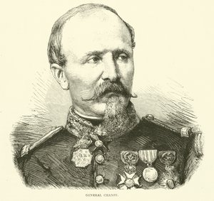 Generaal Chanzy, november 1870 door English School