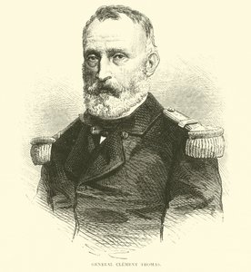 Generaal Clement Thomas, maart 1871 door English School
