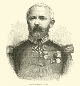 Generaal Felix Douay, 1870 door English School