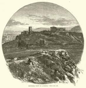 Algemeen Uitzicht op Athene, Handelingen, xvii