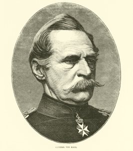 Generaal Von Roon, augustus 1870 door English School