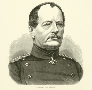 Generaal Von Werder, september 1870