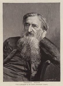 Generaal William Booth, Britse oprichter van het Leger des Heils door English School