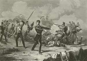 Generaal Windham in de Redan, 8 september 1855 door English School