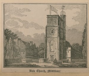 Algemeen zicht op Bow Church