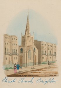 Algemeen uitzicht op de Christuskerk in Brighton