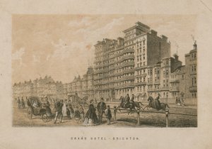 Algemeen uitzicht op het Grand Hotel in Brighton