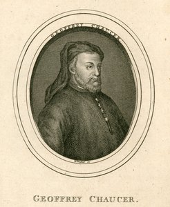 Geoffrey Chaucer door English School