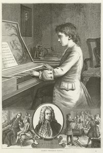 George Frederick Handel door English School