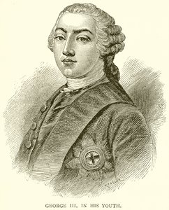 George III in zijn Jeugd door English School