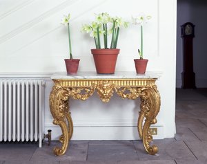 George I console tafel (verguld hout) door English School