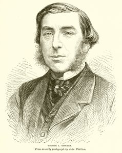 George J. Goschen door English School