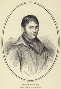 George Nicholls, van een tekening door G Sharples door English School