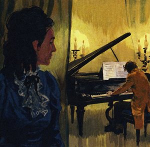 George Sand nam Chopin mee naar een huis in Nohant waar hij bleef componeren door English School