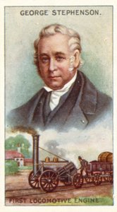 George Stephenson, eerste locomotief