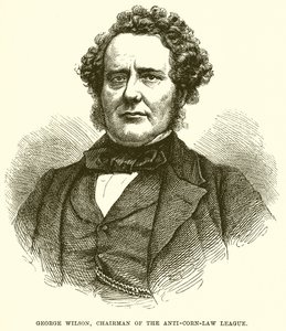George Wilson, Voorzitter van de Anti-Corn-Law League door English School