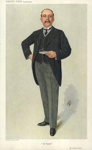 George Younger, Ayr Burghs, 6 januari 1910, Vanity Fair cartoon door English School