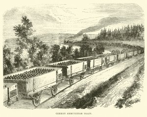 Duitse munitietrein, september 1870