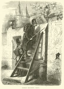 Duitse verkenningspartij, oktober 1870 door English School