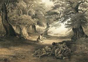 Gethsemane door English School