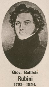 Giovanni Battista Rubini door English School