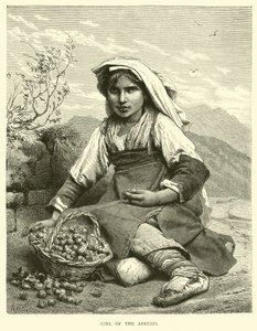 Meisje uit de Abruzzen door English School