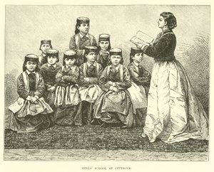 Meisjesschool in Cetinje